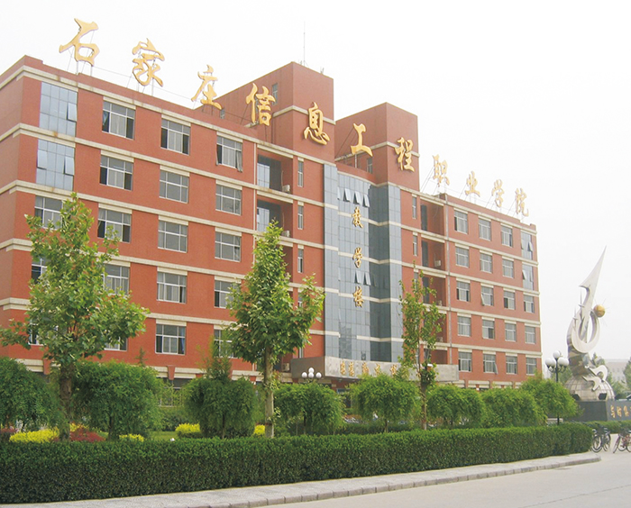 石家莊信息工程職業(yè)學(xué)院假山綠化工程